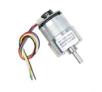 Motor Engranaje Metal 37mm Doble Eje 6mm para arduino Motor Engranaje(12V1000)