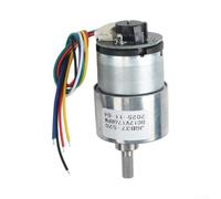 Motor Engranaje Metal 37mm Doble Eje 6mm para arduino Motor Engranaje(12V76)