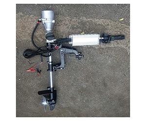 Motor fuera de borda, 1 2V / 48V 800W Fuerza de motor eléctrico Propulsor Pesca Inflable Barco Motor Portátil EXTERIOR Propeller(48V 800W)