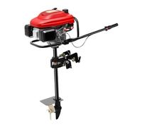 Motor fueraborda de 3,5 kW 200 cc 1,3 l motor de barco para barcos de 13,12 a 19,69 pies 4 tiempos motor fuera de borda 3600 rpm aproximadamente 2 horas resistencia motor de gasolina para pesca