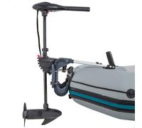 Motor Fueraborda Eléctrico INTEX 12 V 420 W, 8 Marchas, 46,5x23,5x120,5 Cm, Negro