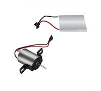 Motor generador de ventilador doméstico DC3-5V para reparaciones de ventiladores de chimenea con clasificación máxima de temperatura de placa de 200 C (película eléctrica de 370 unidades)