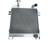 Motor Intercooler Vehículo Compatible Con Jaguar Para MK1 MK2 1955 1956 1957 1958 1959 Radiador Aluminio Refrigeración Agua Intercooler Reparación Reemplazos Accesorios
