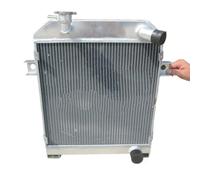 Motor Intercooler Vehículo Compatible Con JAGUAR Para MK1 Para MARK 2 1955 1956 1957 1958 1959 Reemplazos Radiador Intercooler Aluminio Reparación Piezas Repuesto