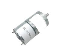 Motor JGA25-310 de 3-12 V, motorreductor de 7-1818 rpm, motor de CC, caja de engranajes de bajo ruido, impresora, motor de alto par y baja velocidad.(Package J,12V 220rpm)