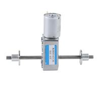 Motor JGY370 DC 6V 12V 24V engranaje doble eje M6 longitud 50mm Mini motores eléctricos invertidos 1 Uds(66rpm,24V)