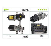 Motor Limpiaparabrisas Delantero 12 V VALEO 582757 Para Dacia DUSTER