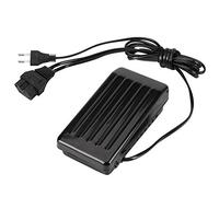 Motor Máquina De Coser 180W Negro 10000 R/MIN Con Pedal De Pie, Cinturón y Par De Escobillas De Carbón, Para Viejas Máquinas De Coser Domésticas, Para Alfa, Singer, Sigma Máquinas De Coser Antiguas