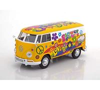 Motor Max 1967 Volkswagen Type 2 T1 Delivery Van Flower Power 1:24 79575
