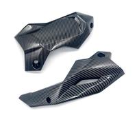 Motor Motocicleta Debajo Protección para Kawasaki para Z900 2020-2025 Protector Carenado Panel Motor Inferior Alerón Marco Cubierta Protectora Protectores del Motor(Carbon Look-1 Set)