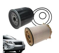 Motor Oil Filter - Protective Strainer for Automotive Maintenance | High Efficiency Component with Tight Seal, Engine Cleaner for Vehicle Repair RV Sedan Van Marine SUV and Long Term Performance