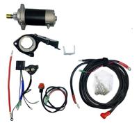 Motor para F30HMHS/L HWL MHL 2 Tiempos 496CC T25 E30 25HP 30HP 2002-2015 Motor De Arranque Fueraborda Kit Bobina Carga Volante T30 Arranque Encendido(No flywheel Coil)