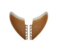 Motor para Kayak, Fish Plate Twin Fins Aletas de tabla surf fibra vidrio Juego 2 piezas Performance Glass (PG) Aleta(For FUT Box)