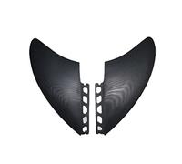 Motor para Kayak, Fish Plate Twin Fins Aletas de tabla surf fibra vidrio Juego 2 piezas Performance Glass (PG) Aleta(For FUT Box-03)