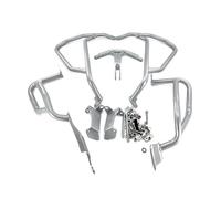 Motor Parachoques para CRF1100L para África para Twin para Aventura para Deportes para ADV para DCT ES Protector De Motor Motocicleta Barra Choque Marco Protección(Silver-1 Set)