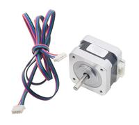 Motor paso a de 1,8 grados, 42x42x28mm, 2 fases, 4 cables, 0,6a, 12N.cm, a Nema 17, herramientas eje D 5mm