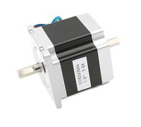 Motor paso a Nema23 de doble eje CNC 57x56 a NEMA 23 D = 8mm 3A 1.26Nm a 180Oz-in de Alto Par(8mm)