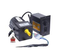 Motor Paso a Paso, AC 220 15W Reversible Gear1:3-1:300 415-5RPM 3RK15GN-C Motor de velocidad Variable AC Gear Motor reductor Motorreductor + interruptor CW/CCW(0-12.5rpm)