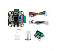 Motor paso a paso cerrado con controlador, más silencioso que TMC2209, evita la pérdida de presión, adecuado para impresoras 3D FDM, juego de motor y controlador (B)