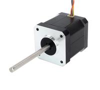 Motor paso a paso de 17 mm, eje redondo de 55 mm, 55 Ncm, 17HS19-2504S-H-V1, aislamiento de alta temperatura, clase H, 180 °C, for impresora 3D