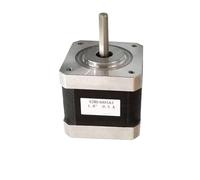 Motor paso a paso de 17 pasos, ángulo de 1,8°, bifásico, cuatro cables, eje simple/doble, 0,4 A, 40 N.cm, longitud del cuerpo: 40 mm, 42HS4004A4(Single shaft)