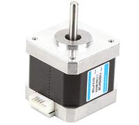 Motor paso a paso de 2 fases, 24V/1.5A Nema 17 Motor paso a paso de 2 fases 0.4 NM 1.8 ° Control industrial Motor paso a paso Accesorios Motor paso a paso