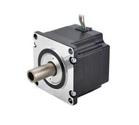 Motor paso a paso de 23 mm con eje hueco doble, 0,78 Nm, 2 A, 57 x 57 x 45 mm, for máquina de grabado CNC.