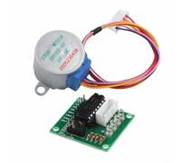 Motor paso a paso de 5 V 28BYJ-48 con placa de controlador ULN2003 para proyectos de bricolaje de robótica Arduino - Ángulo de paso de 5.625 grados relación de reducción 1/64