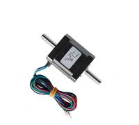 Motor paso a paso de alta precisión, 34mm, 0,28Nm, 1,0a, lineal, con tornillo de avance Tr8*8 for un posicionamiento preciso, 1 ud.(300mm Tr8-8)