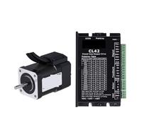 Motor paso a paso, Kit de controlador motor paso a cerrado 2 fases Nema17 con codificador Motor a 0,6 Nm,5 A y cable 1, M