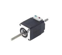 Motor paso a paso lineal de alta precisión Nema8/11/14/17/23 con husillo no cautivo, cable de 2/2,4/4/8 mm de empuje, 9-680 N(PURPLE)