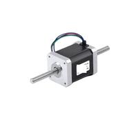 Motor paso a paso lineal NEMA 17 Cuerpo del motor paso a paso no cautivo Motor paso a paso lineal con tornillo de avance Tr8(300mm Tr8-2,NEMA17 48mm)