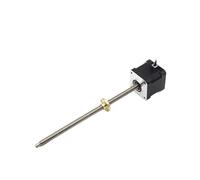 Motor Paso a Paso Lineal NEMA11, Mini actuador de Tornillo Trapezoidal Tr5/Tr8 de 28 mm for automatización CNC de Impresora 3D(28 * 52 Motor Tr8*8-320mm)