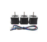 Motor paso a paso Nema 17 Motor paso a paso 39 mm 42BYGH 1.5A 45 Ncm Motor paso a paso Nema17 4 conductores con cable y conector de 1 m