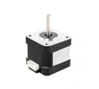 Motor paso a paso NEMA17, 0,28 Nm, 1,3 A, dos fases, cuatro cables, accesorios de impresión 3D de grabado CNC, impresora 3D