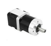 Motor paso a paso Nema17 de 34 mm, longitud del cuerpo, 1,4 A, 0,3 Nm, relación de transmisión: 40:1, eje con chavetero