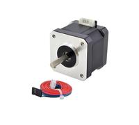 Motor paso a paso Nema17 de 4 cables, 0,9 grados, 42 x 38 mm, 30 Ncm, 1,5 A, for extrusora de impresora 3D CNC DIY.