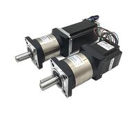 Motor Paso A Paso Nema23 con Caja De Cambios Planetaria, Kit Reductor De Motor Reductor Planetario, 2 Fases For Enrutador CNC, Máquina De Máscara Manipuladora(Ratio 50 to 1,2.2N.m Motor Kit)