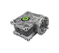Motor paso a paso NMRV040 1:5/7,5/10/15/20/25/30/40/50/60/80/100 Relación eje de entrada 9mm o 11mm o 14mm eje de salida reductor de caja de engranajes de tornillo sin fin de 90 grados