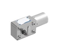 Motor pequeño de CC con engranaje autoblocante de 6 V y eje M5 for campana extractora JGY-370(2 rpm)