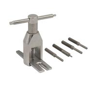 Motor Pinions Gear Puller - Professional Hardness Remover, Stainless Steel Extractor Tool Set, Rotating Rod Screw Design Hardware, Portable Aircraft Model Gadgets - For Small RC Device Engines