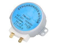 Motor Placa Giratoria Microondas Repuesto Plato Giratorio Síncrono para Microondas Pieza Reparación Cobre Aluminio