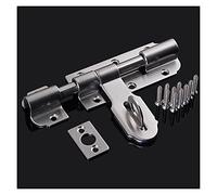 Motor Puerta Corredera, 2 4pcs / lot Tornillos de puerta de acero inoxidable Lock Home Office Barrel Puerta Perno Longitud del pestillo 135mm Espesor 2.0mm