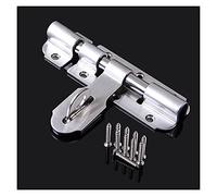 Motor Puerta Corredera, 2 PCS Cerradura de puerta de acero inoxidable Pestillo de seguridad Puerta Puerta Puerta Pernos de barril Hasp Bloqueo