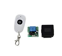 Motor Puerta Corredera, 315MHz / 433MHz DC12V 1CH RF Interruptor de control remoto inalámbrico Interruptor de puerta 5 transmisores con receptor for el sistema de bloqueo de control de puerta
