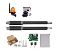 Motor Puerta Corredera, Abridor de puerta doble, de Motor, puerta automática AC220V/AC110V, controlador de puerta oscilante, actuador de cierre, abridor de traje,para puerta(KIT B)
