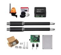 Motor Puerta Corredera, Abridor de puerta doble, de Motor, puerta automática AC220V/AC110V, controlador de puerta oscilante, actuador de cierre, abridor de traje,para puerta(KIT E)
