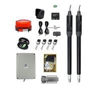 Motor Puerta Corredera, Abridor de puerta oscilante de doble brazo fuerte automático eléctrico de hasta 660 libras KIT de puerta de entrada de hardware for entrada