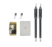 Motor Puerta Corredera, Abridor de puerta oscilante de doble brazo fuerte automático eléctrico de hasta 660 libras KIT de puerta de entrada de hardware for entrada