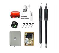 Motor Puerta Corredera, Abridor de puerta oscilante de doble brazo fuerte automático eléctrico de hasta 660 libras KIT de puerta de entrada de hardware for entrada